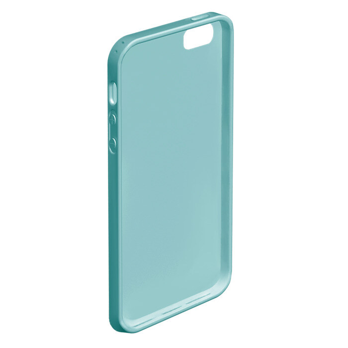 Чехол для iPhone 5/5S матовый Черные быки Чёрный клевер фото