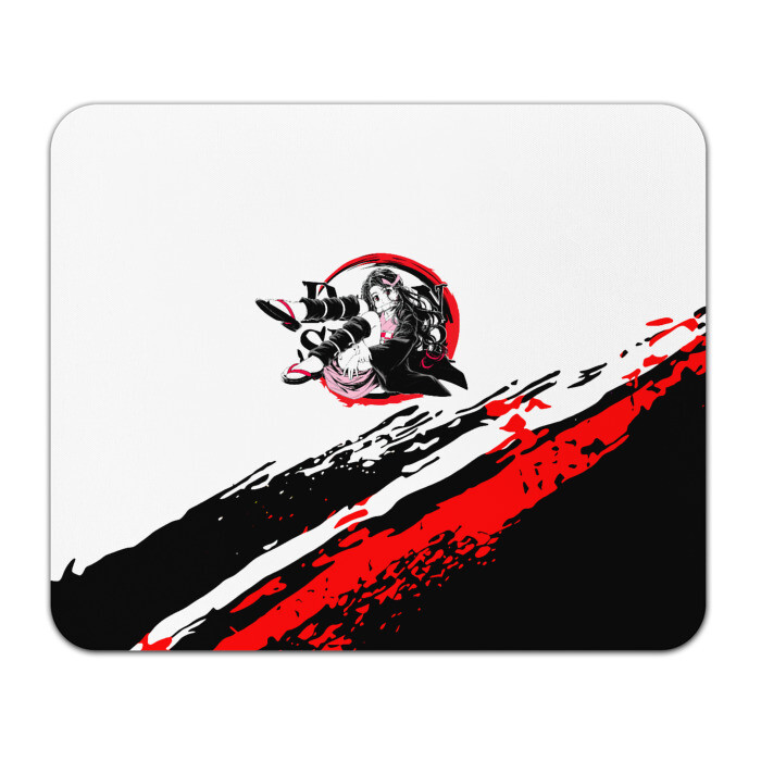 Коврик для мышки прямоугольный Незуко Камадо | Клинок, рассекающий демонов фото