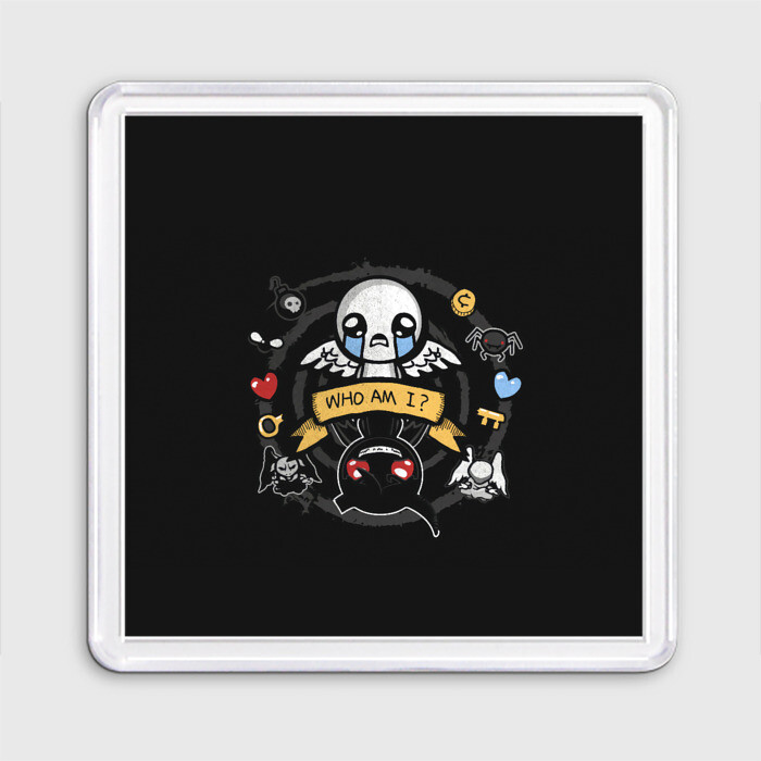 Магнит 55*55 Who am i фото