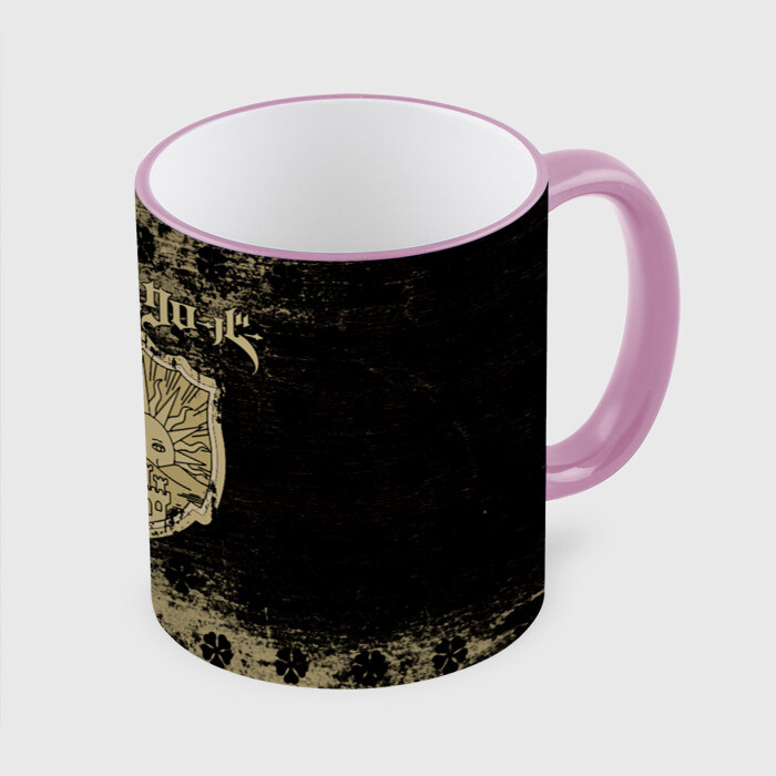 Кружка Золотой Рассвет Чёрный клевер фото